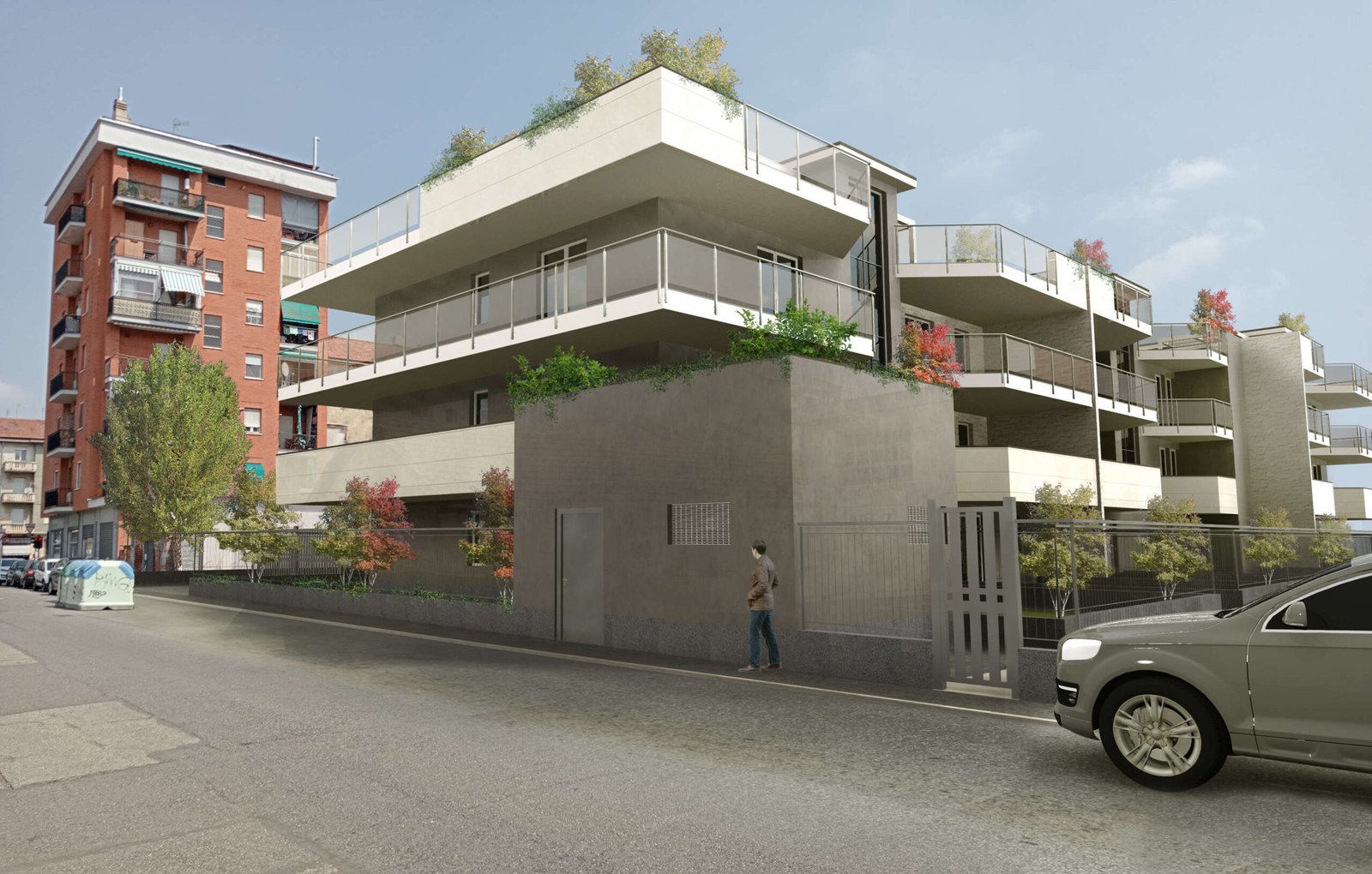 Via Macedonia 3 - Collegno - Render